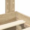 vidaXL Struttura del letto con cassetto con testiera Legno multistrato