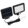 vidaXL Lampada Solare con Sensore di Movimento a LED Bianca