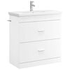 vidaXL Set di mobili per il bagno Bianco 81 x 40 x 84,5 cm