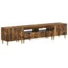 vidaXL Mobile TV LED a 5 pezzi ARNHEM Rovere Fumo Legno ingegnerizzato