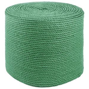 vidaXL Corda di Juta 10 pcs Verde 100% juta Tossa