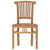 vidaXL Set da Pranzo da Giardino 7 pz in Legno Massello di Teak