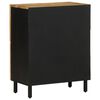 vidaXL Credenza 60x33,5x75 cm in Legno Massello di Mango Grezzo