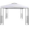 vidaXL Gazebo da Giardino 3x3 m Bianco