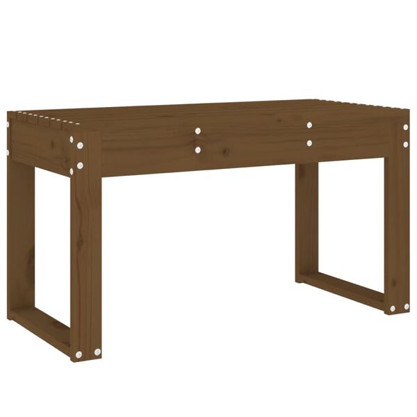 vidaXL Panca da Giardino Ambra 80x38x45 cm Legno Massello di Pino
