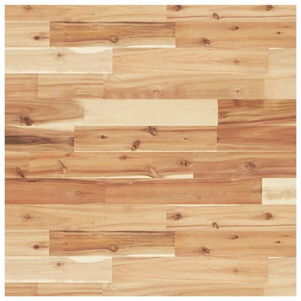 vidaXL Piano Tavolo Quadrato 60x60x2 cm in Legno Massello di Acacia