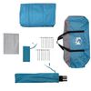vidaXL Tenda da Campeggio da Auto per 4 Persone Blu Impermeabile