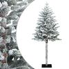 vidaXL Albero di Natale Artificiale con Rami Pieghevoli 120 cm