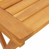 vidaXL Tavolo da Giardino Pieghevole 50x36x60 cm Legno Massello Acacia