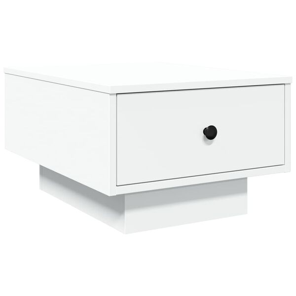 vidaXL Tavolino da Salotto Bianco 60x45x31 cm in Legno Multistrato