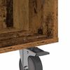 vidaXL Tavolino con Ruote Legno vecchio 50,5 x 50 x 30 cm
