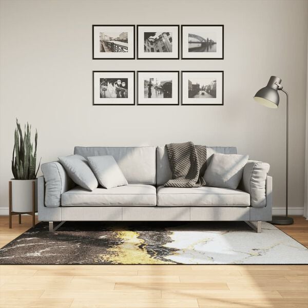 vidaXL Tappeto Lavabile Multicolore 120x180 cm Antiscivolo