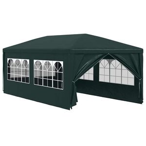 vidaXL Tenda per Feste 3x6 m Verde