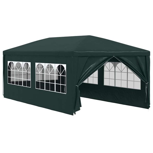vidaXL Tenda per Feste 3x6 m Verde