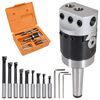 vidaXL Set Strumenti di Foraggio 15 pz 50 mm con Teste F1-12 MT2-M10