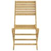 vidaXL Sedie Giardino Pieghevoli 2 pz 48,5x61,5x87 cm Massello Acacia