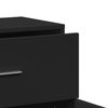 vidaXL Credenza Nero 60x31x70 cm in Legno Multistrato