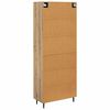 vidaXL Credenza Rovere artigianale 69,5 x 34 x 180 cm