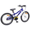 vidaXL Bicicletta per Bambini 24 Pollici per 8-12 anni Blu e bianco