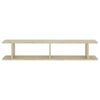 vidaXL Mensole Parete 2pz Rovere Sonoma 105x18x20cm Legno Multistrato