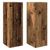 vidaXL Mobili TV 2 pz Legno Antico 30,5x30x90 cm in Legno Multistrato