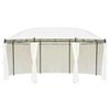 vidaXL Gazebo Bianco Crema 530x350x265 cm