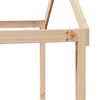 vidaXL Letto a Soppalco con Tetto 80x200 cm in Legno di Pino