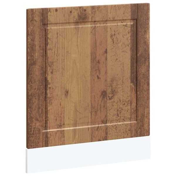 vidaXL Pannello Lavastoviglie Porto Legno Vecchio 60x1,5x67 cm