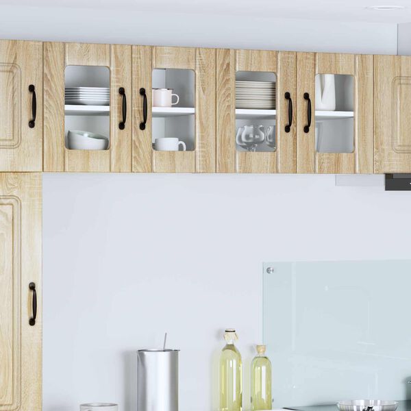 vidaXL Mobile da cucina Lucca Rovere Sonoma 60 x 31 x 40 cm