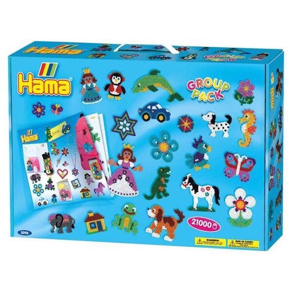 Hama Set di Perline Termoadesive Group Pack 3096 21000 pz
