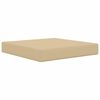 vidaXL Cuscino per divano da esterno 3 pcs Beige Poliestere