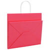 vidaXL Sacchetti di Carta 50 pz con Manici Rosa 32x22x28 cm