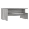 vidaXL Tavolino Salotto Grigio Sonoma 90x55x42,5 cm Legno Multistrato