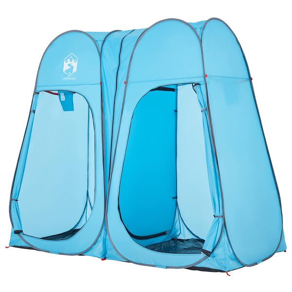 vidaXL Tenda Privacy Pop-Up Blu Impermeabile