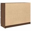 vidaXL Credenza Rovere Marrone 100x35x76 cm in Legno Multistrato