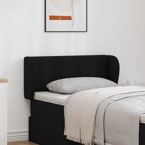 vidaXL Orecchia della Testata Nero 40 x 23 x 6 cm PVC