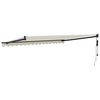 vidaXL Tenda Sole Automatica Retrattile Crema 4,5x3 m