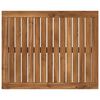 vidaXL Piano del tavolo 60,5 x 49 x 2 cm Rettangolare Naturale