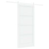 vidaXL Porta scorrevole 93 x 202 cm Legno ingegnerizzato Bianco