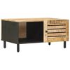 vidaXL Tavolino da salotto Naturale 80 x 50 x 40 cm