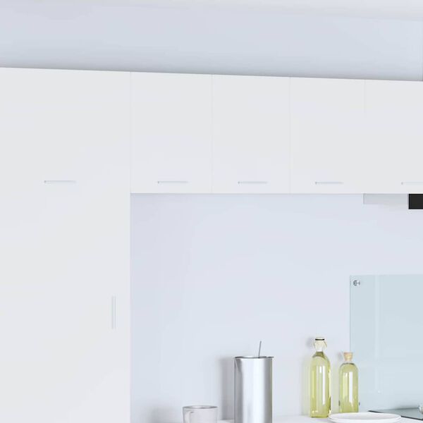 vidaXL Armadio pensile 2 pcs Bianco 30 x 31 x 40 cm Legno multistrato