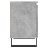 vidaXL Comodini 2 pz Grigio Cemento 40x30x50 cm in Legno Multistrato