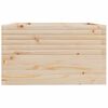 vidaXL Fioriera da Giardino 80x80x49,5 cm in Legno Massello di Pino