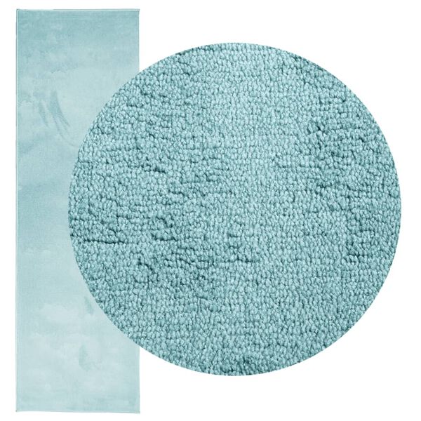 vidaXL Tappeto OVIEDO a Pelo Corto Verde 80x250 cm