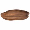 vidaXL Portafrutta JEPARA Marrone Teak &Oslash; 50 cm