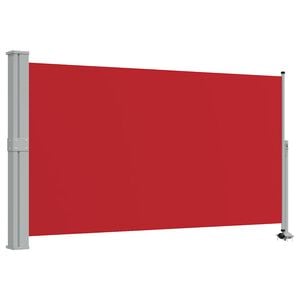 vidaXL Tenda da Sole Laterale Retrattile per Patio 140x300 cm Rossa