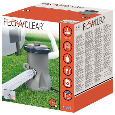 Bestway Pompa Filtro per Piscina Flowclear da 330 gal