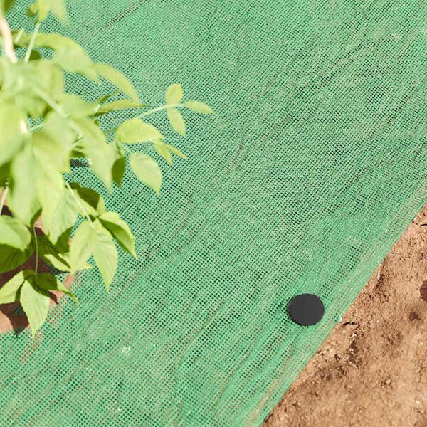 vidaXL Picchetti in plastica 500 pcs Nero &Oslash;3 x 11 cm Plastica