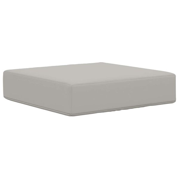 vidaXL Cuscino da Sedia Esterno Grigio 40 x 40 x 8 cm 100% Poliestere