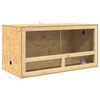 vidaXL Terrario Marrone 100 x 50 x 50 cm OSB